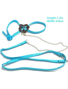 Arnés Ajustable para Reptiles Sawyd - Azul, 40cm 2