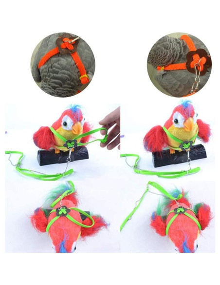 Arnés Ajustable para Reptiles Sawyd - Azul, 40cm