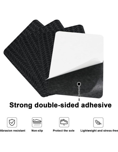 Protectores de Suela de Zapato MaifuerMall 10x15cm Goma Antideslizante