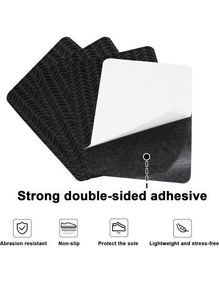 Protectores de Suela de Zapato MaifuerMall 10x15cm Goma Antideslizante