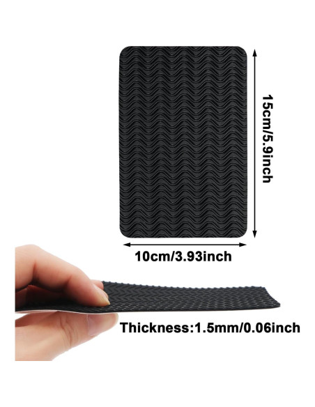 Protectores de Suela de Zapato MaifuerMall 10x15cm Goma Antideslizante