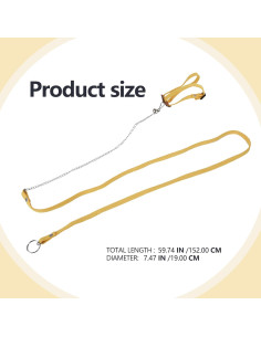 Correa Ajustable para Tortuga YeeBeny - Entrenamiento y Seguridad 2