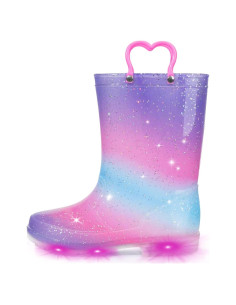 Botas de lluvia impermeables EUXTERPA con luces para niños