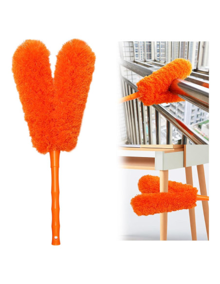 Plumero de Microfibra HTOOLPRO 40 cm Lavable Multiuso