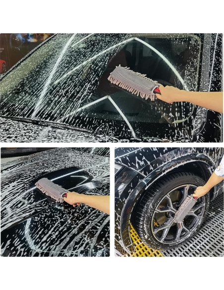 Duster Mini Amiss de Microfibra para Limpieza de Auto y Hogar