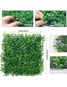 Alfombra de Césped Falso Rainmae 25x25 cm para Cangrejos 2