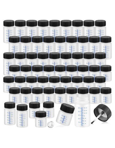 Kit 60 Botellas de Pintura Maxcheck con Pincel 30ml y 60ml