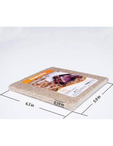 Sustrato de fibra de musgo esfagno Begeterday 2L para cangrejos