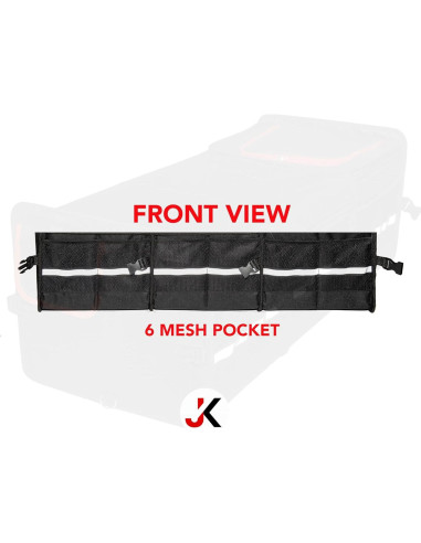 Organizador de Maletero J&K Plegable 105L con Bolsa Térmica