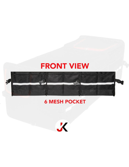 Organizador de Maletero J&K Plegable 105L con Bolsa Térmica