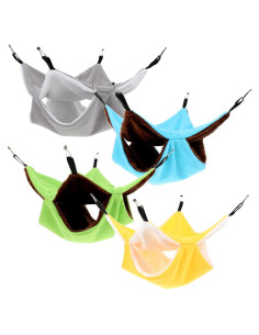 4 Hamacas Colgantes para Animales Pequeños JOUTYFOR 34x34cm