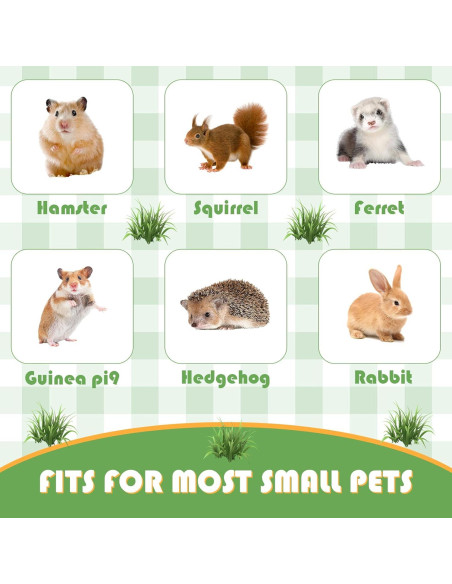 4 Hamacas Colgantes para Animales Pequeños JOUTYFOR 34x34cm