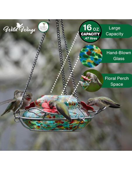 Alimentador de Colibríes Llenado Superior Nature's Way WWGHF1 532ml