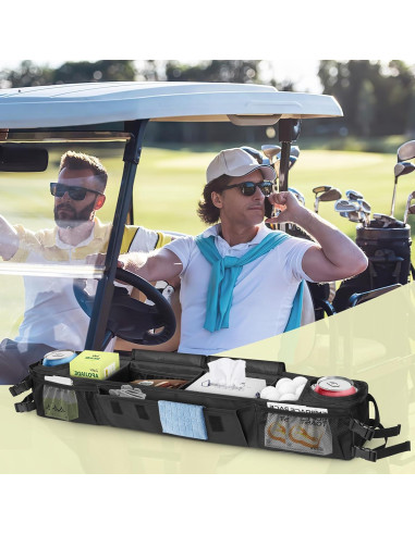 Cesta de Almacenamiento Plegable ORKELS para Carro de Golf 10L