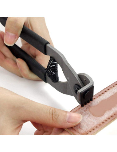 Alicates de Perforación de Cuero Pssopp 4mm - 2 y 4 Dientes