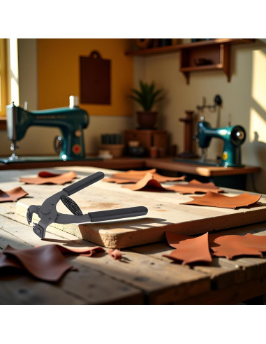 Alicates de Perforación de Cuero Pssopp 4mm - 2 y 4 Dientes