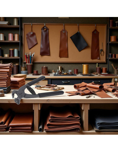 Alicates de Perforación de Cuero Pssopp 4mm - 2 y 4 Dientes