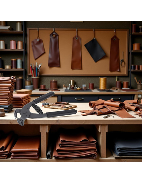 Alicates de Perforación de Cuero Pssopp 4mm - 2 y 4 Dientes