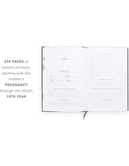 Diario de Embarazo y Recuerdos Bebé Diarios Promptly A5