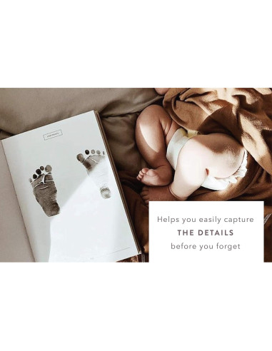 Diario de Embarazo y Recuerdos Bebé Diarios Promptly A5