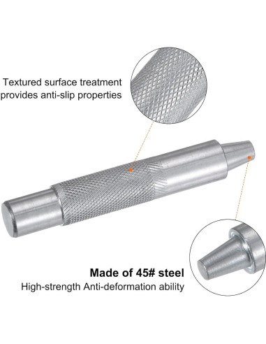 Herramienta de Troquel de Agujeros HARFINGTON 8mm para Cuero