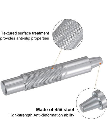 Herramienta de Troquel de Agujeros HARFINGTON 8mm para Cuero