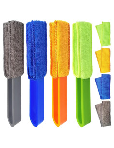 Limpiadores de Persianas de Microfibra BAIDOON - Paquete de 4