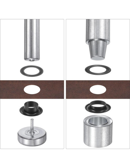 Herramienta de Troquel de Agujeros HARFINGTON 8mm para Cuero