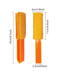 Limpiadores de Persianas de Microfibra BAIDOON - Paquete de 4 2