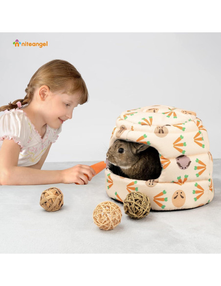 Casa Cueva Grande para Mascotas Niteangel 33.8x33.8cm