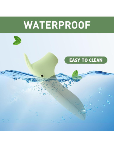 Funda de Mango de Puerta VinBee de Silicona Verde - 2 Piezas