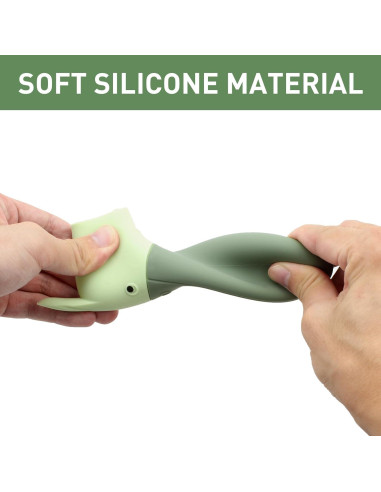 Funda de Mango de Puerta VinBee de Silicona Verde - 2 Piezas