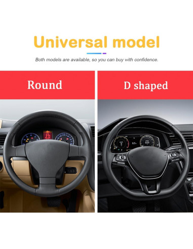 Cubierta de Volante Osilly 37-38 cm Fibra de Carbono Rojo