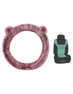 Cubierta de Volante FH Group Rojo Esponjosa Universal