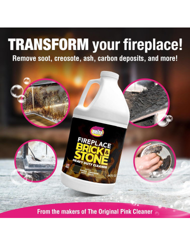 Limpiador de Gel para Chimeneas Quick N Brite 1.89L No Abrasivo