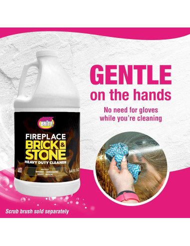 Limpiador de Gel para Chimeneas Quick N Brite 1.89L No Abrasivo