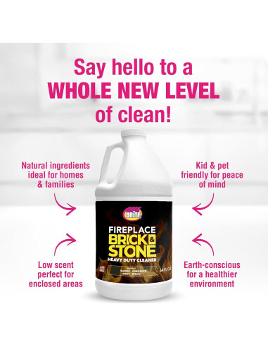 Limpiador de Gel para Chimeneas Quick N Brite 1.89L No Abrasivo