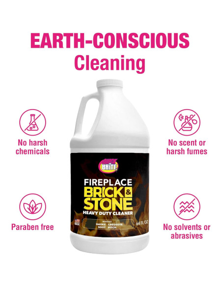 Limpiador de Gel para Chimeneas Quick N Brite 1.89L No Abrasivo