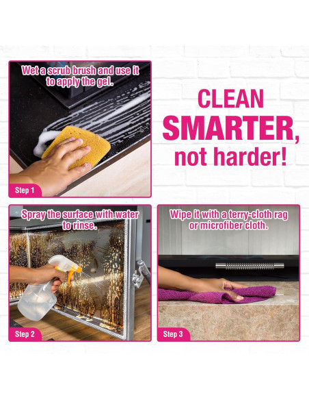 Limpiador de Gel para Chimeneas Quick N Brite 1.89L No Abrasivo