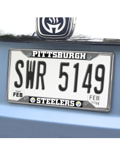 Marco de Placa de Licencia NFL FANMATS Pittsburgh Steelers 2