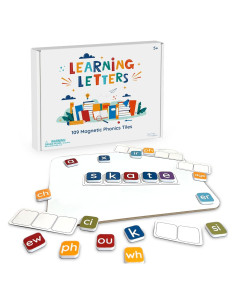 Azulejos de Letras Magnéticos Four Dublee - 109 Piezas