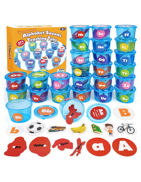 Juguetes de Aprendizaje del Alfabeto Joyreal - 271 Piezas