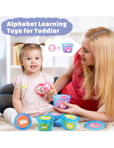 Juguetes de Aprendizaje del Alfabeto Joyreal - 271 Piezas