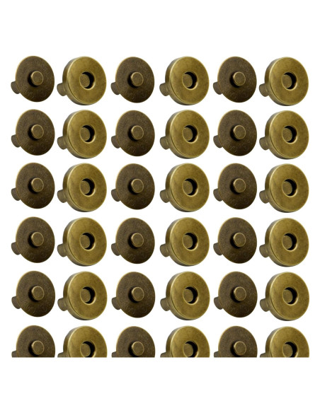 20 Sets Broches Magnéticos MYUBWTF 18mm para Manualidades
