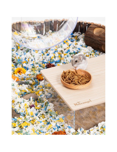 Snack Natural para Hámsters Niteangel - Gusanos Secos 28g