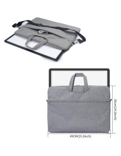 Tablero de Luz A3 KOBAIBAN Recargable con Bolsa, 3 Modos de Luz 2