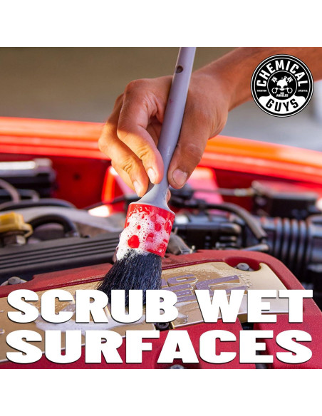 Cepillo de Detalle Exterior Chemical Guys ACC601 - 3 Tamaños