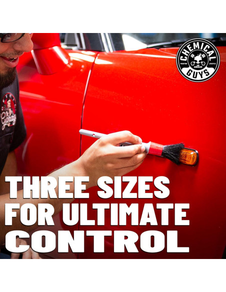 Cepillo de Detalle Exterior Chemical Guys ACC601 - 3 Tamaños