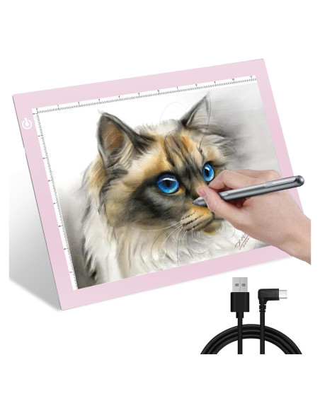 Tablero de Luz KIVOTAC GGE12 A4 USB Ajustable 9x12"