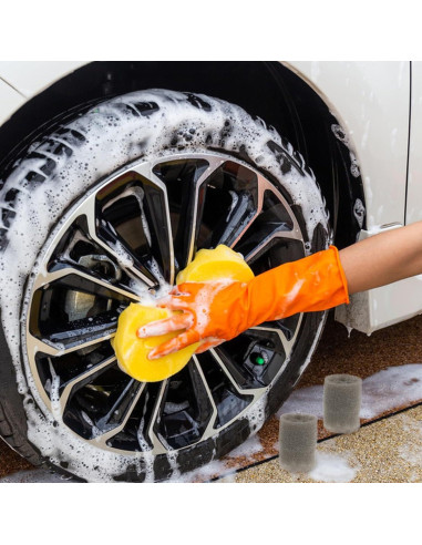 5 Piezas Cepillo de Limpieza para Tuercas de Rueda FUNOMOCYA